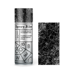 Spray.Bike Cobweb Splatter Permanent Paint - White 400 ml