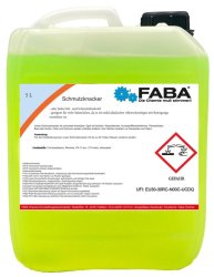 Erős szennyeződés- és zsíroldó  FABA Schmutzknacker 5 L
