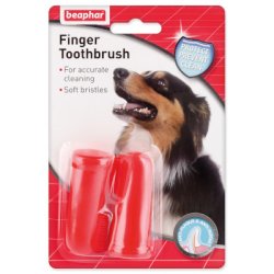 BEAPHAR Finger-Zahnbürste Dog-A-Dent 2 Stk