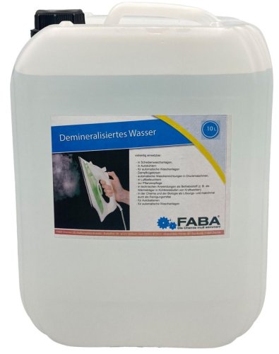 Demineralisiertes Wasser