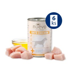 NUEVO dog Sensitive Chicken 6x400g