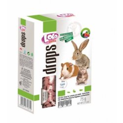 LOLO Pets Drops for Rodents and Rabbit - forest fruit 75g