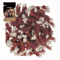 PET EXPERT Kalciové kosti s kačacím mäsom 80g