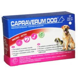 CAPRAVERUM dog imuno-activ 30tbl.