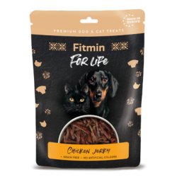 FITMIN For Life Jerky pileća poslastica za pse i mačke 70 g