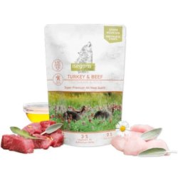 ISEGRIM Roots Junior pulyka és marha alutasak 410g
