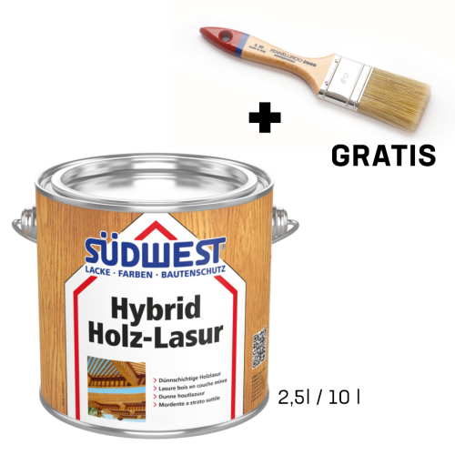 Lasure hybride pour bois Hybrid Holz-Lasur