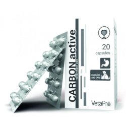 VETAPRO Carbonactive 20 kapsula