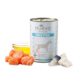 NUEVO dog Sensitive Fish 375g