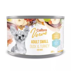 CALIBRA Dog konzerv Verve GF Adult Small Kacsa & Pulyka 200g