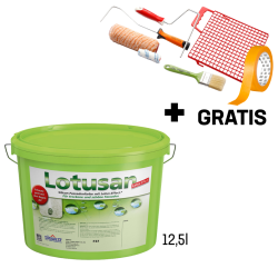 Peinture de façade en silicone avec effet lotus Lotusan®