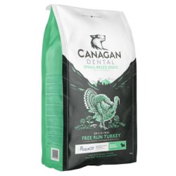 CANAGAN Dental Free Run Turkey Small breed