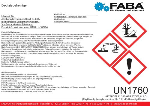 Dachziegelreiniger 5L