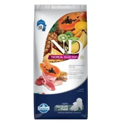 N&D Dog Tropical Selection (AG) Medium és Maxi kölyökkutya, bárány 10 kg