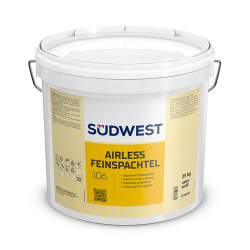 Interiérová stierka pre aplikáciu nástrekom SÜDWEST Airless FeinSpachtel