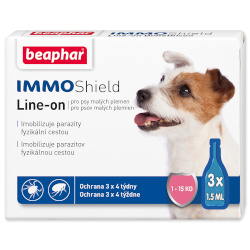 BEAPHAR Line-on IMMO Shield für Hunde S 3x1,5ml