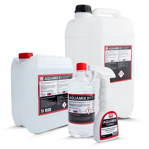 Čistící a odmašťovací přípravek AQUAMIX 01 (1 litr)