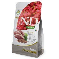 N&D Cat Quinoa Sterilised Ente, Brokkoli & Spargel 5kg