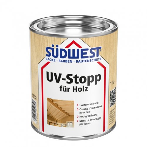 Wood coating with UV protection - UV-Stopp