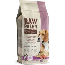 VetExpert Raw Paleo adult Healthy Grain Lamb & Barley 10kg