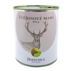 BOHEMIA Vadon élő állatok húsa saját levében 800g