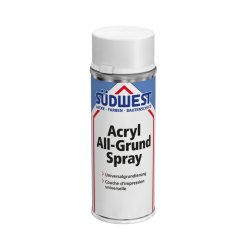 Apprêt blanc universel en spray SÜDWEST Acryl All-Grund Spray 400 ml