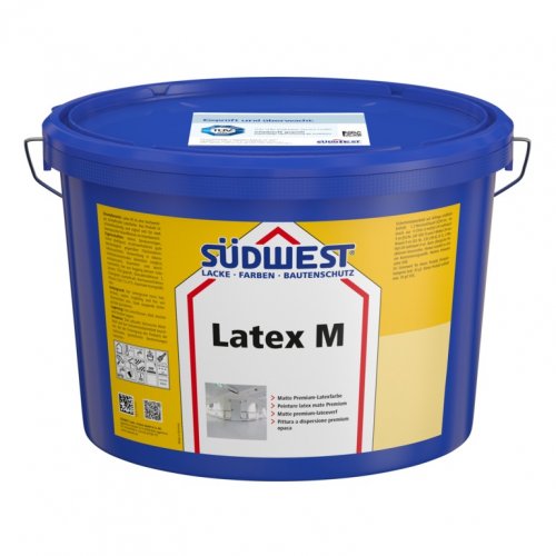 Latexová umývateľná farba matná Latex M
