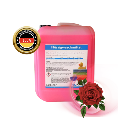 Concentrat de detergent lichid cu parfum de trandafir 10L
