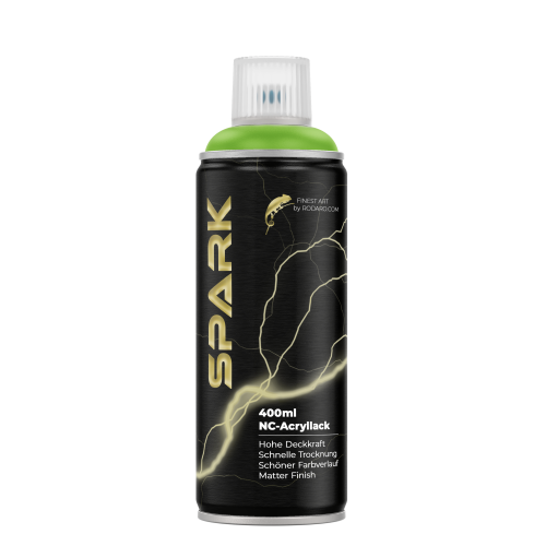 Acryl-Mattsprayfarbe SPARK – kiwigrün 400 ml