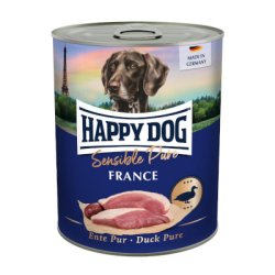 HAPPY DOG Kacsa Pur France 800g