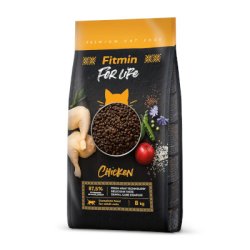FITMIN For Life macska Adult csirke 8kg