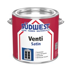 Dekofarbe für Holzfenster und Holztüre Venti Satin