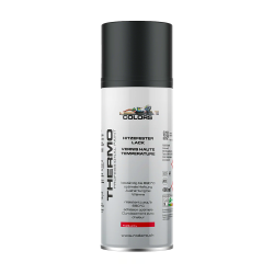 Vernice spray resistente al calore nera - bomboletta spray ad alta temperatura 400 ml