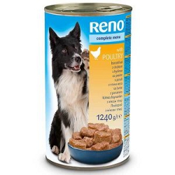 RENO Dog kousky - drůbež 1240g