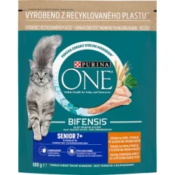 PURINA ONE Senior 7+ csirkehúsban gazdag 800 g