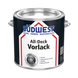 Podkładowa farba do wnętrz z technologią dendrymerową SÜDWEST All-Deck Vorlack