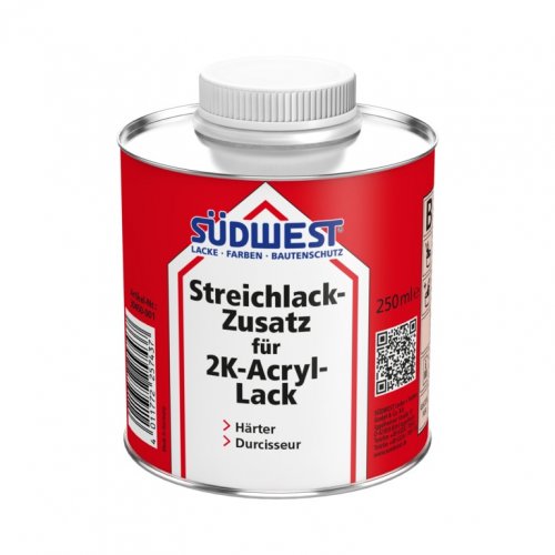 Přísada natíraných laků jako tvrdidlo 2K-Acryl-Lacke Streichlack-Zusatz