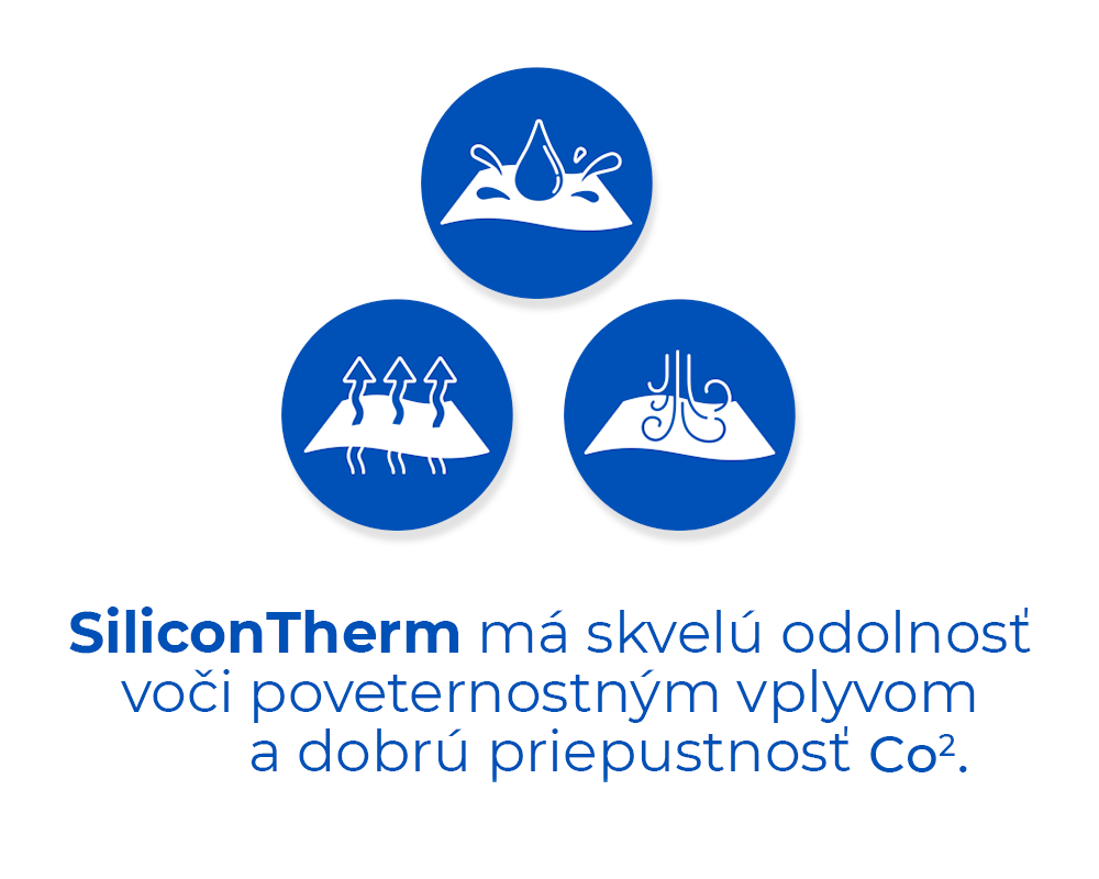 SiliconTherm waterrepellent and vaporpermeable facade paint