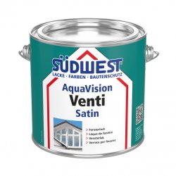 Saténová barva na dřevěné okna Venti Aqua Vision®