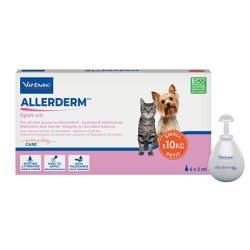ALLERDERM Spot-on za male pse i mačke do 10 kg, 6x2 ml