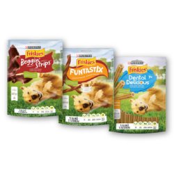 FRISKIES Funtastix 175g + Beggin' Strips 120g + Dental Delicious 200g