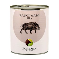 BOHEMIA Diviačie mäso vo vlastnej šťave 800g