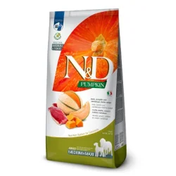 N&D Dog PUMPKIN (GF) Adult Medium & Maxi, Ente & Cantaloupe 12 kg