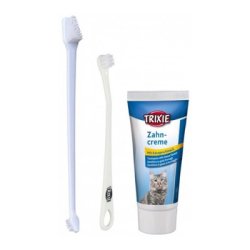 TRIXIE Set na dentální hygienu pro kočky 50g