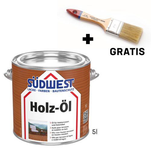 Ulei pentru terase | Ulei pentru lemn Holz-Öl - Nuanțe de culoare: 7768 - strieborne šedá, Ambalare: 5l