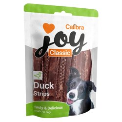 Calibra Joy Dog Classic Duck Strips 80g NEW
