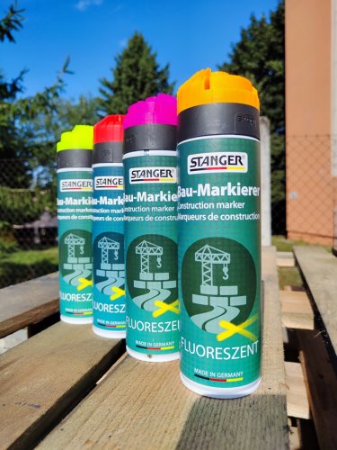 Spray de marcare Baumarkierer 360° | Roz 500 ml