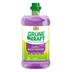 Prací gel na barevnou prádlo fit Grüne Kraft 1,32 L