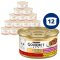 GOURMET Gold Double Pleasure s hovězím a kuřetem 12x85g