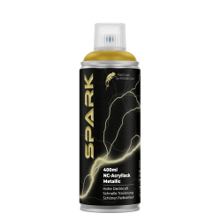 Akrylová matná farba v spreji SPARK – zlatá bronzová 400 ml